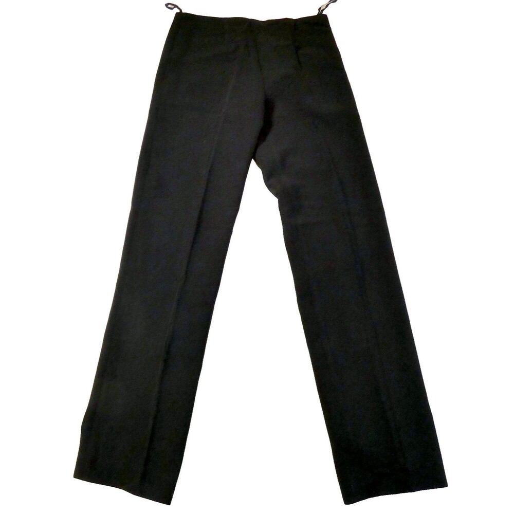 WORTH New York Wool Dress Pants Black Luxury Career Wardrobe Women’s Size 2